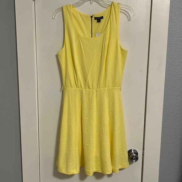 Dresses Blister Knit Yellow Dress Poshmark